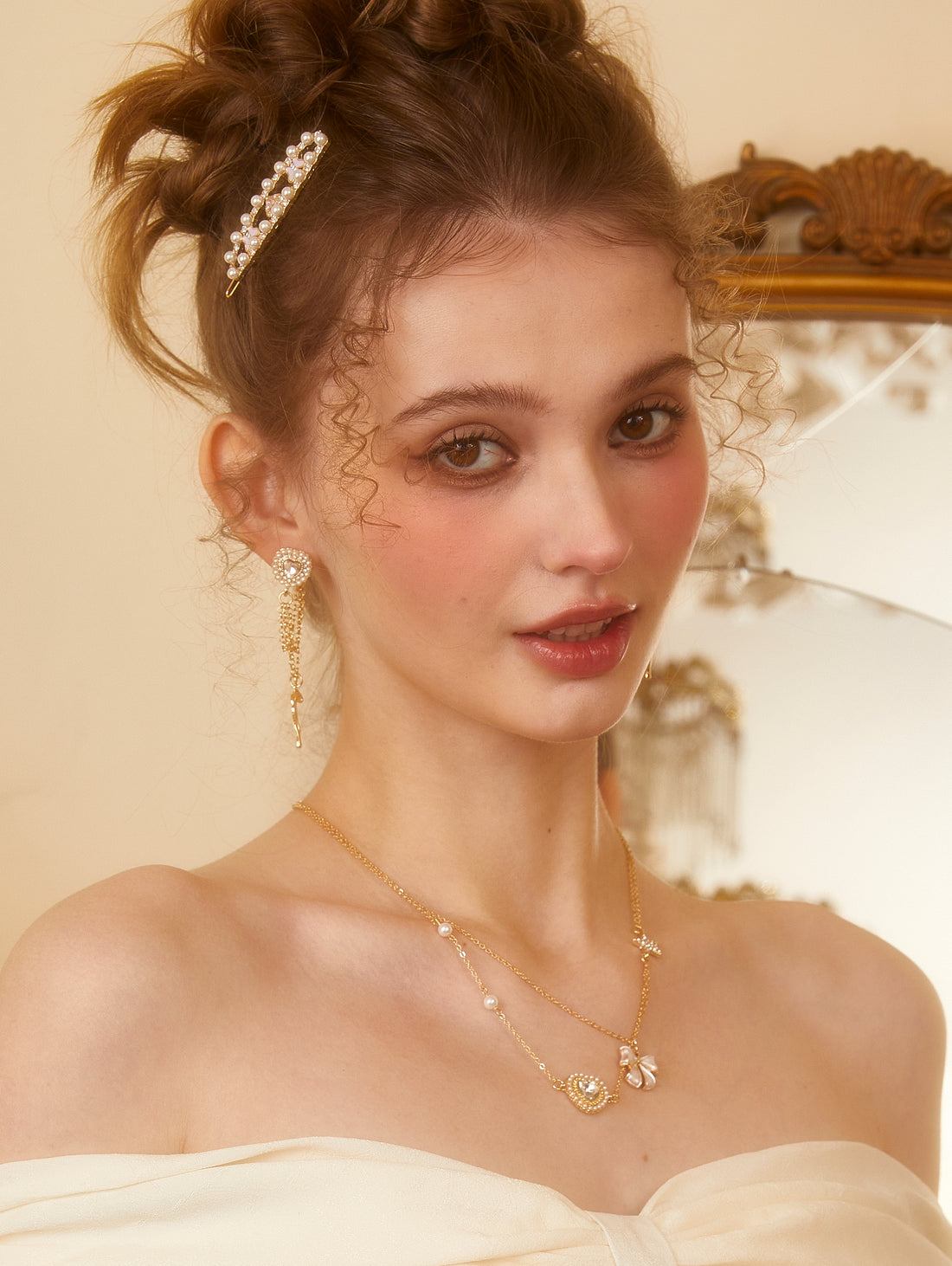 My Rosebar Pearlwing Hairpin