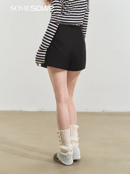 SOMESOWE S2508207 Fun flower fake two piece skort