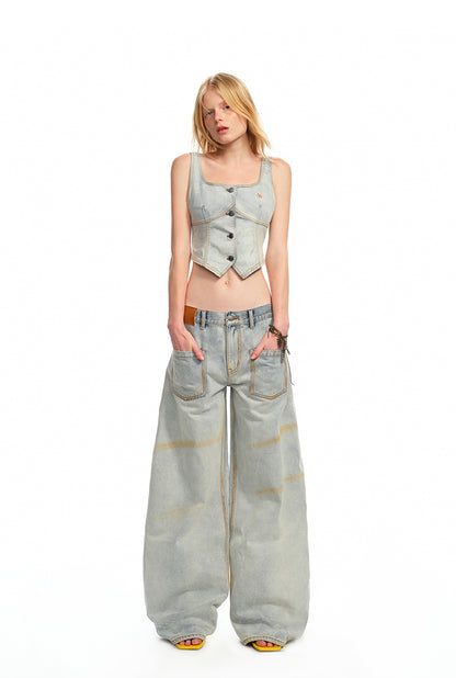 NAWS B020725 Ceramic denim vest