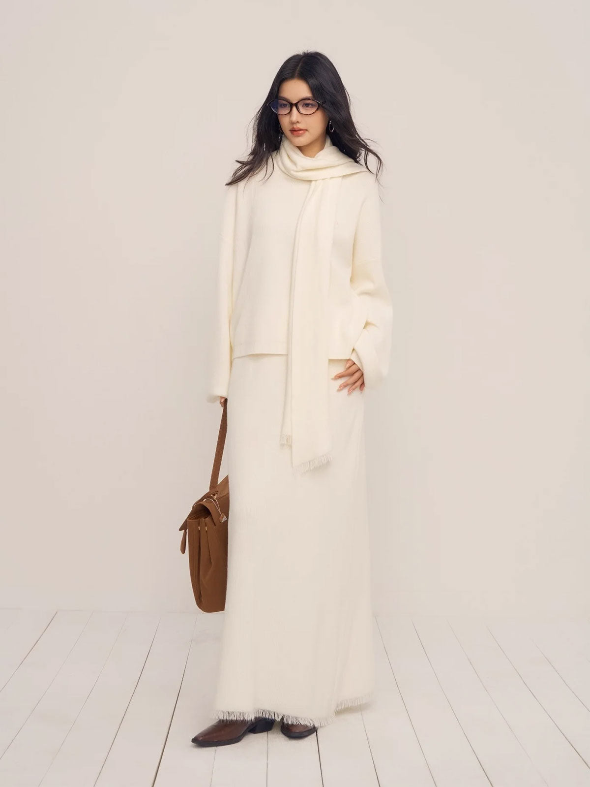 Chill Zoey M690269 Cloud Knit Winter Set(2color)