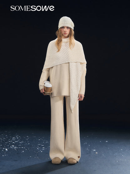 SOMESOWE S2508318 Waffle-knit suit