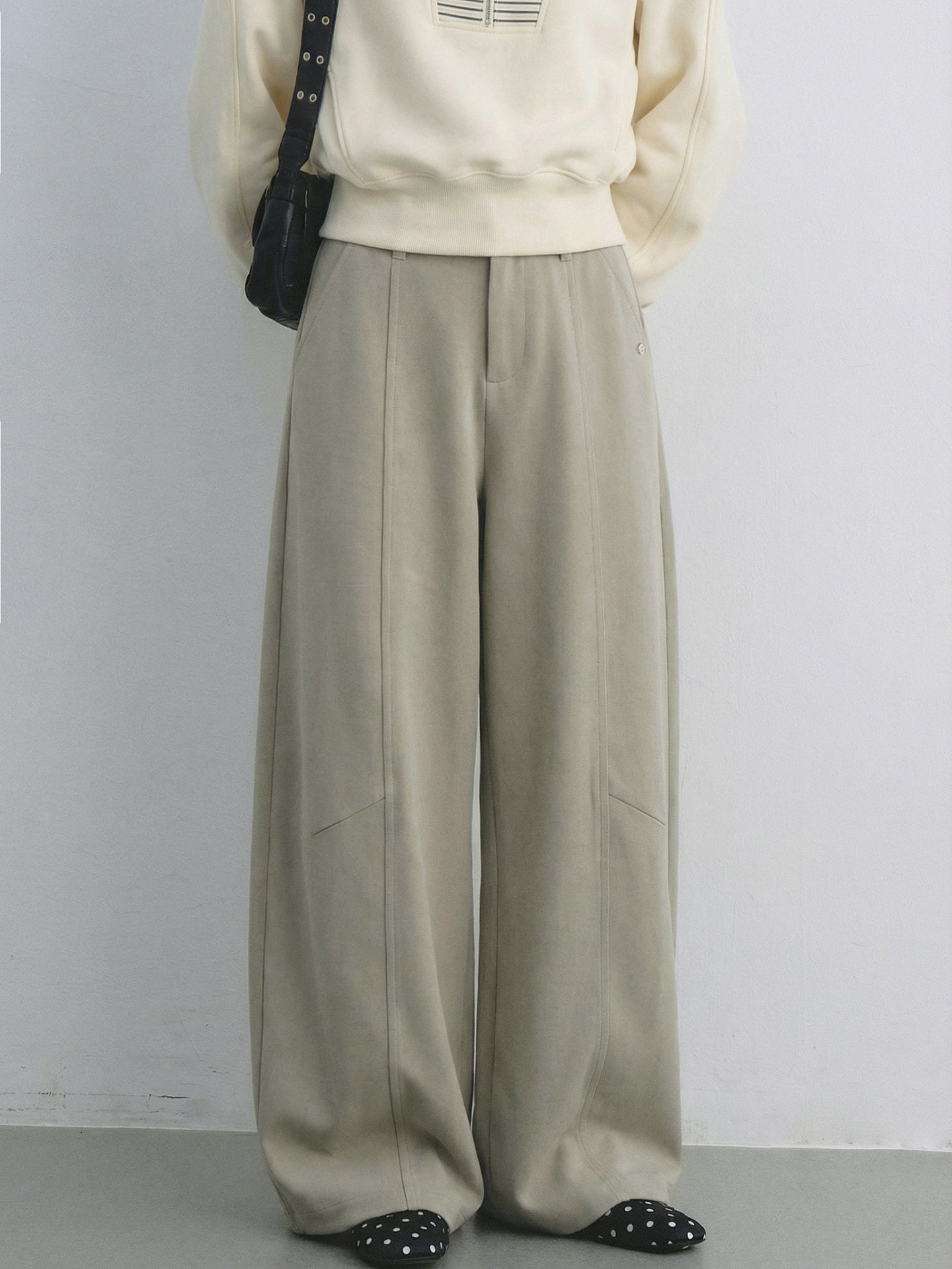 AsGony ASG25675&amp;ASG25676 Waist zipper pullover striped patchwork hoodie + pants skirt