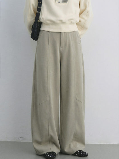 AsGony ASG25675&amp;ASG25676 Waist zipper pullover striped patchwork hoodie + pants skirt