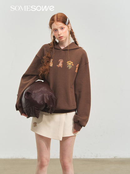 SOMESOWE S2508217 Cute Pet Party Hoodie