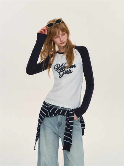 Asgony ASG26613 Wool Blend T-Shirt