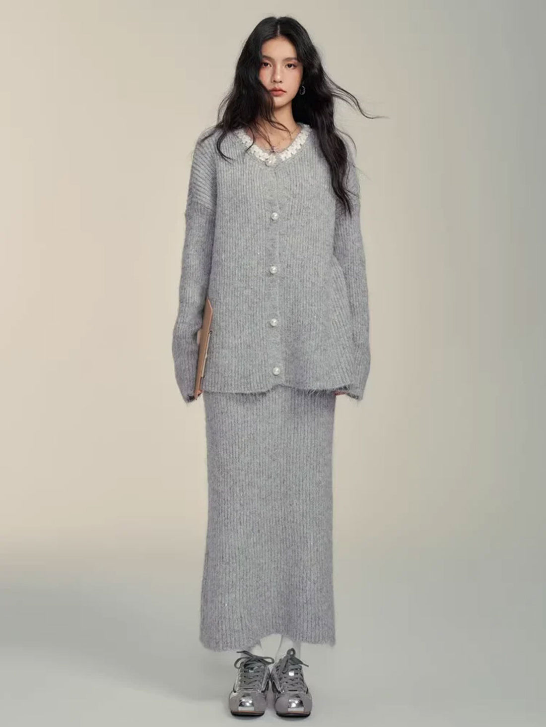 Chill Zoey M624447 Grey Diamante Set(SEPERATE)