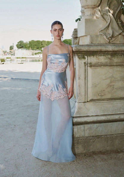 OIA Sia Set Dress – Baby Blue