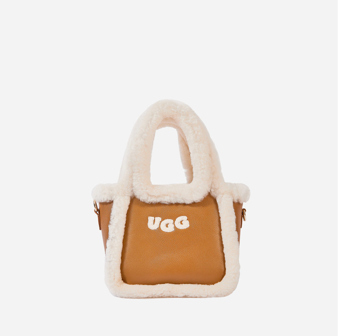 UGG OZ5008 LOGO-LETTERING  MINI TOTE BAG