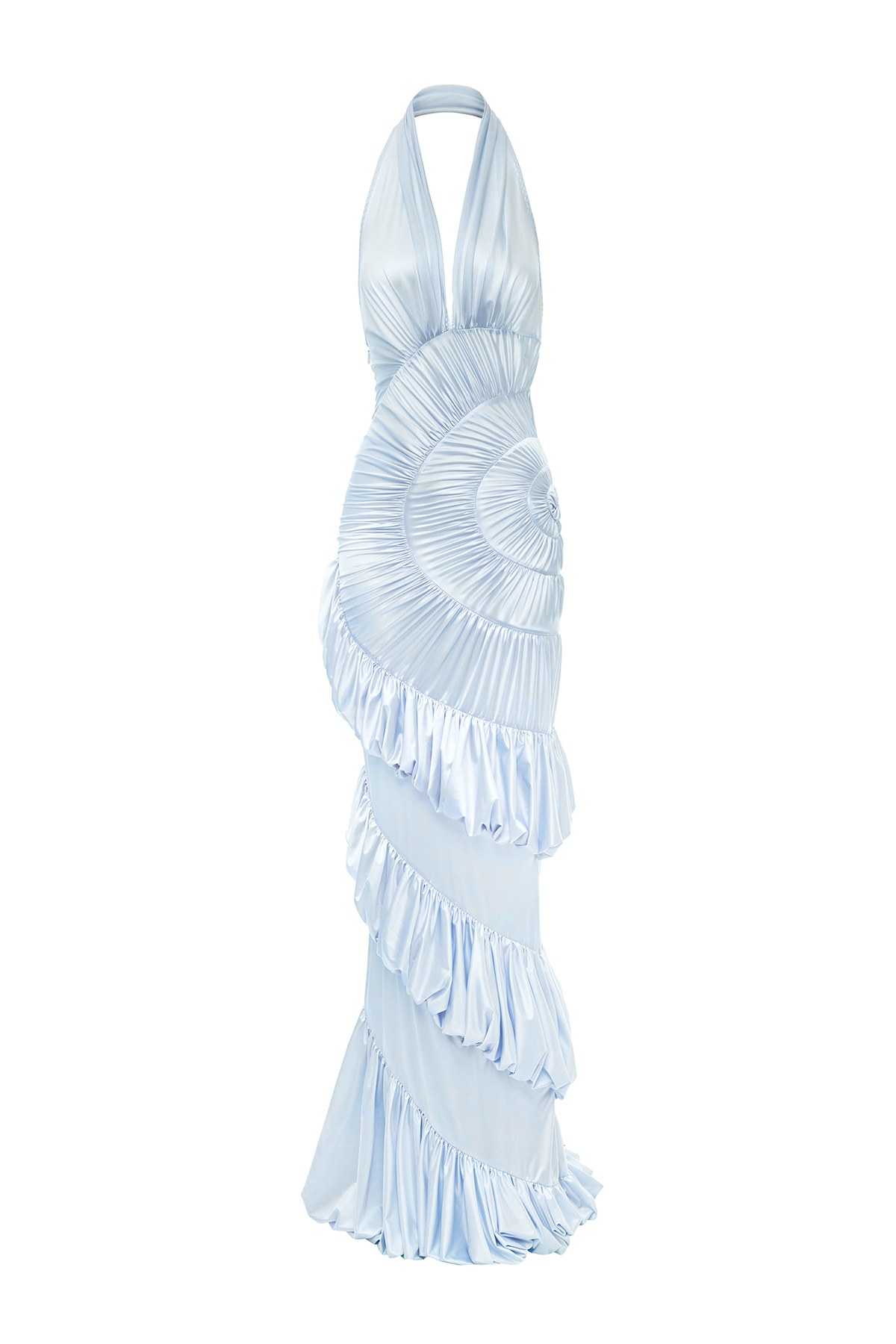 DATT AMMONITE GOWN-light blue