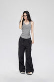 Macy Mccoy Sale Pleated Cargo Wide-Leg Pants