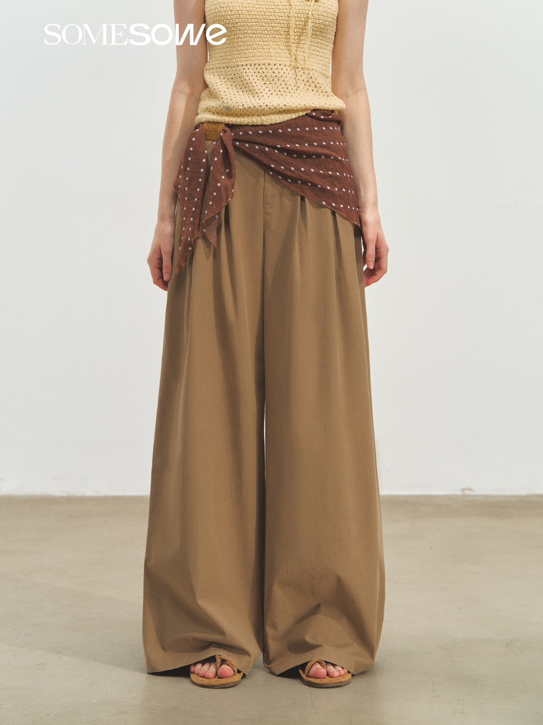 SOMESOWE S2508165 Layered detachable pants (2color)
