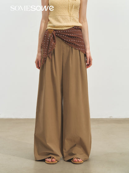 SOMESOWE S2508165 Layered detachable pants (2color)