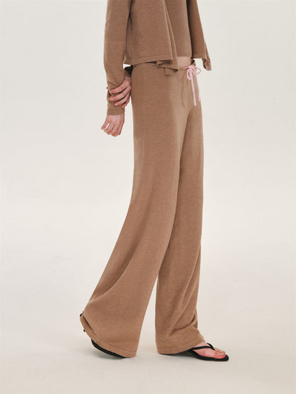 Asgony ASG26636&amp;ASG26637&amp;ASG26638 Faux-Layered Knit Set