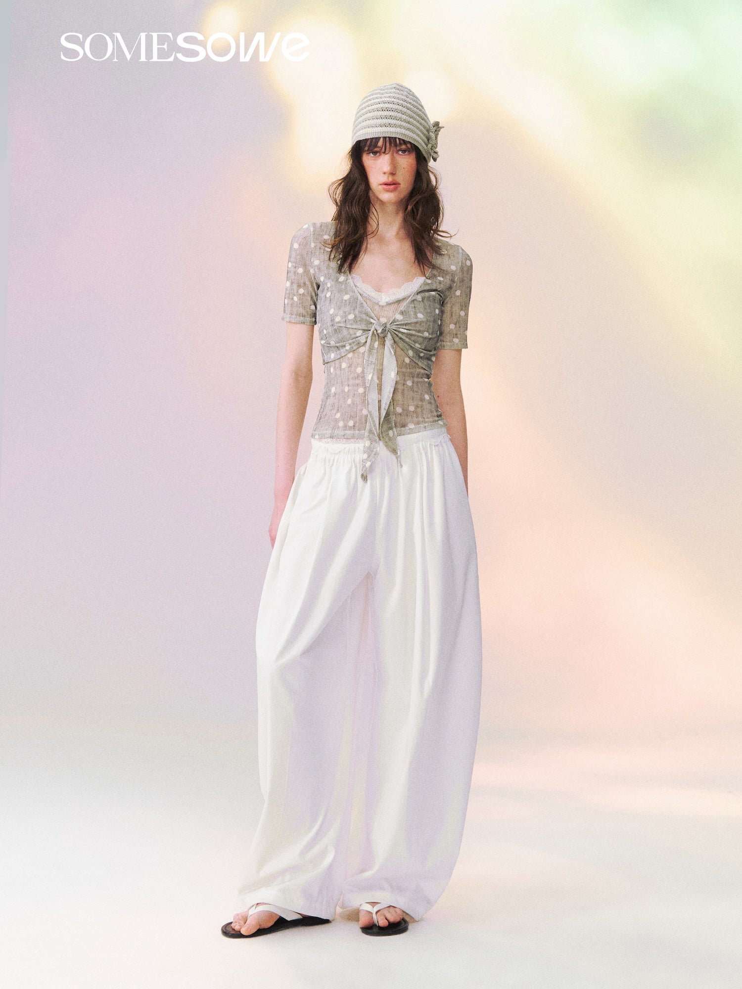 SOMESOWE S2609113 Loose Lantern Pants