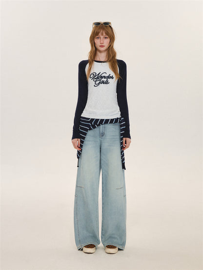 Asgony ASG26613 Wool Blend T-Shirt