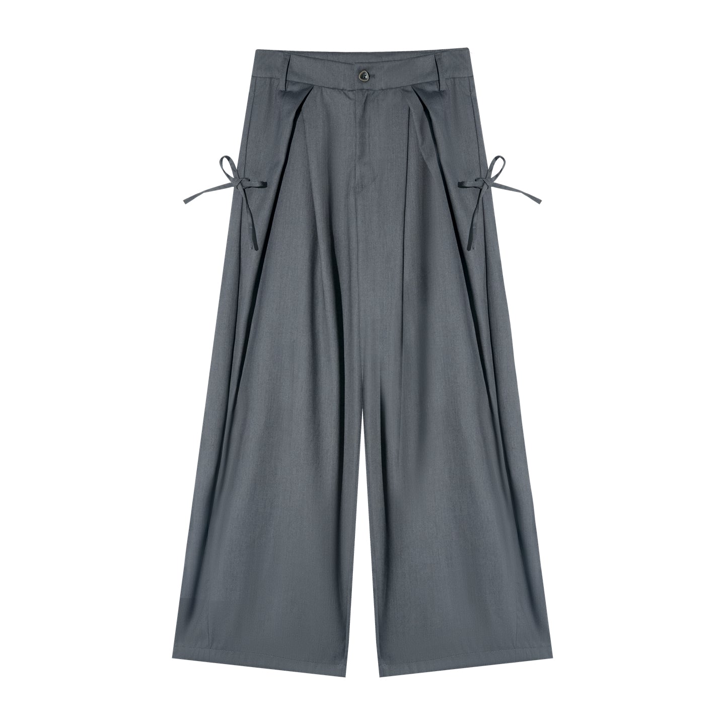 16DEWS 16D25322 3D pleated loose suit pants