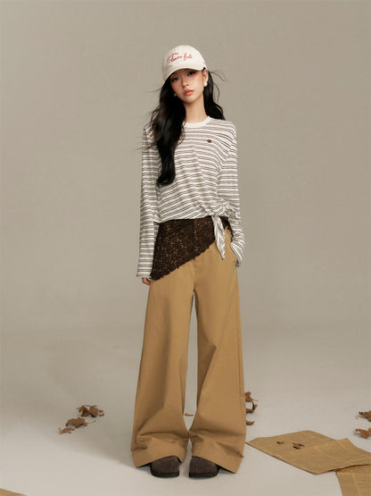 16DEWS 16D25367&amp;16D25368 Color blocking striped tie top