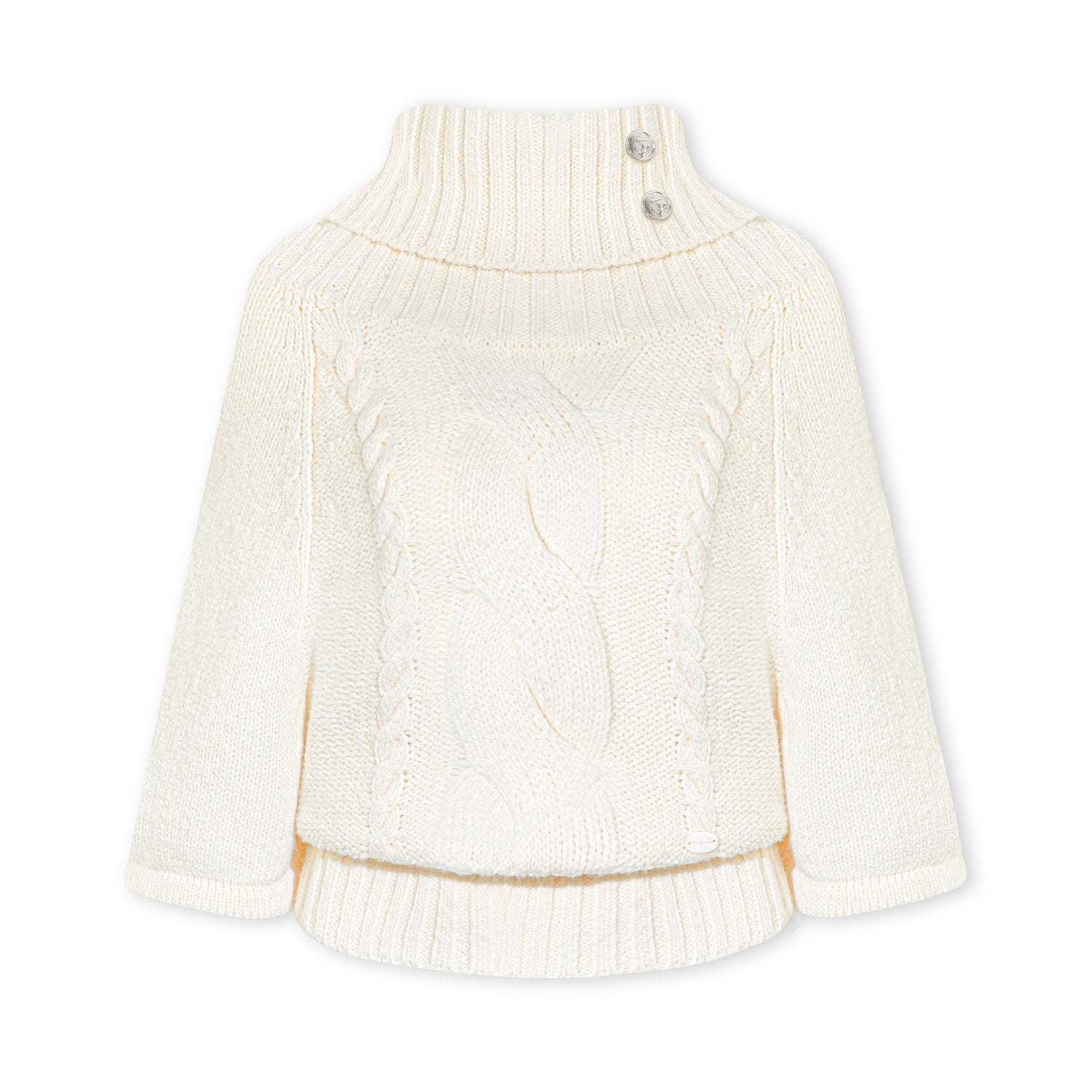 16DEWS 16D25443&amp;16D25444 Texture knitted cape pullover sweater + skirt set