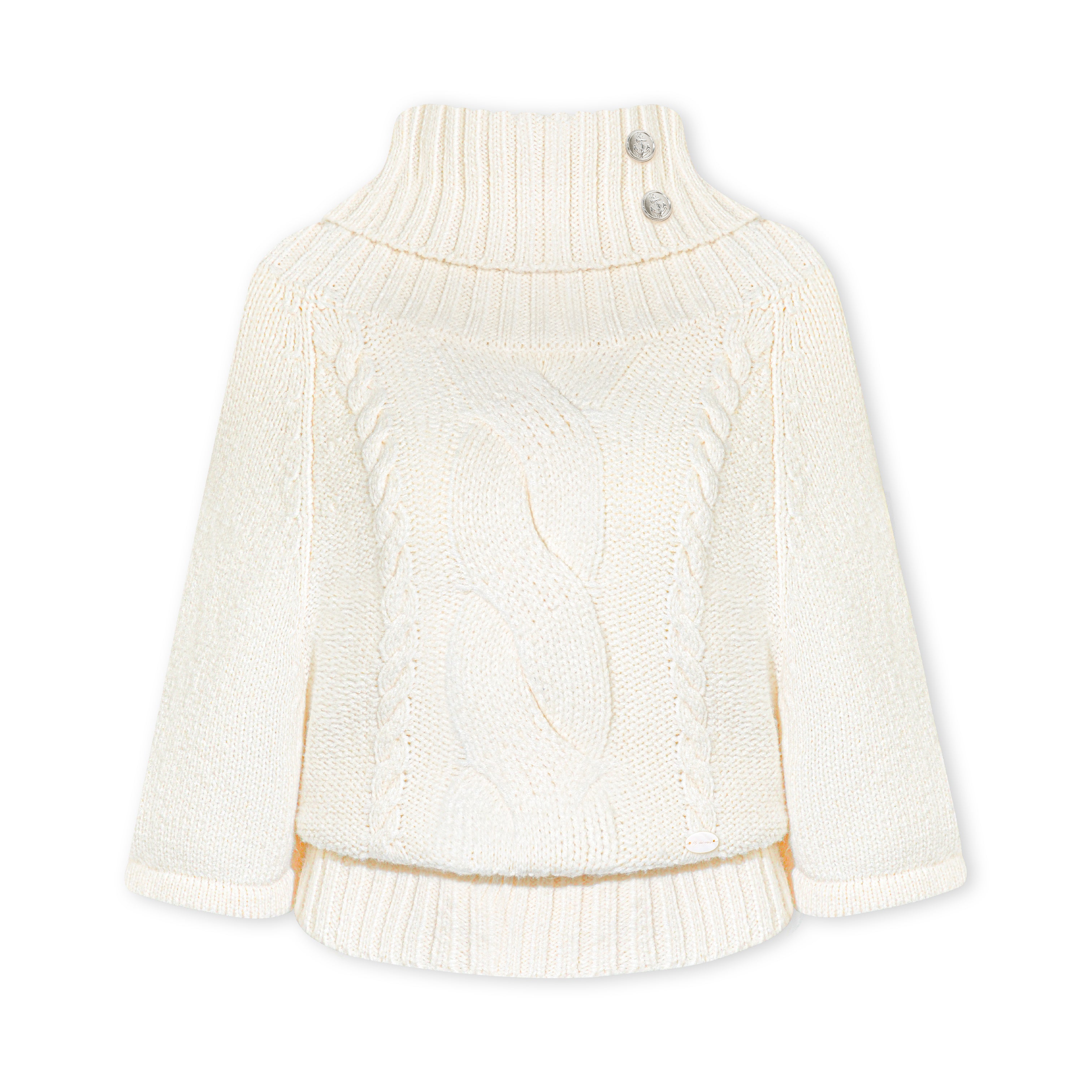 16DEWS 16D25443&amp;16D25444 Texture knitted cape pullover sweater + skirt set