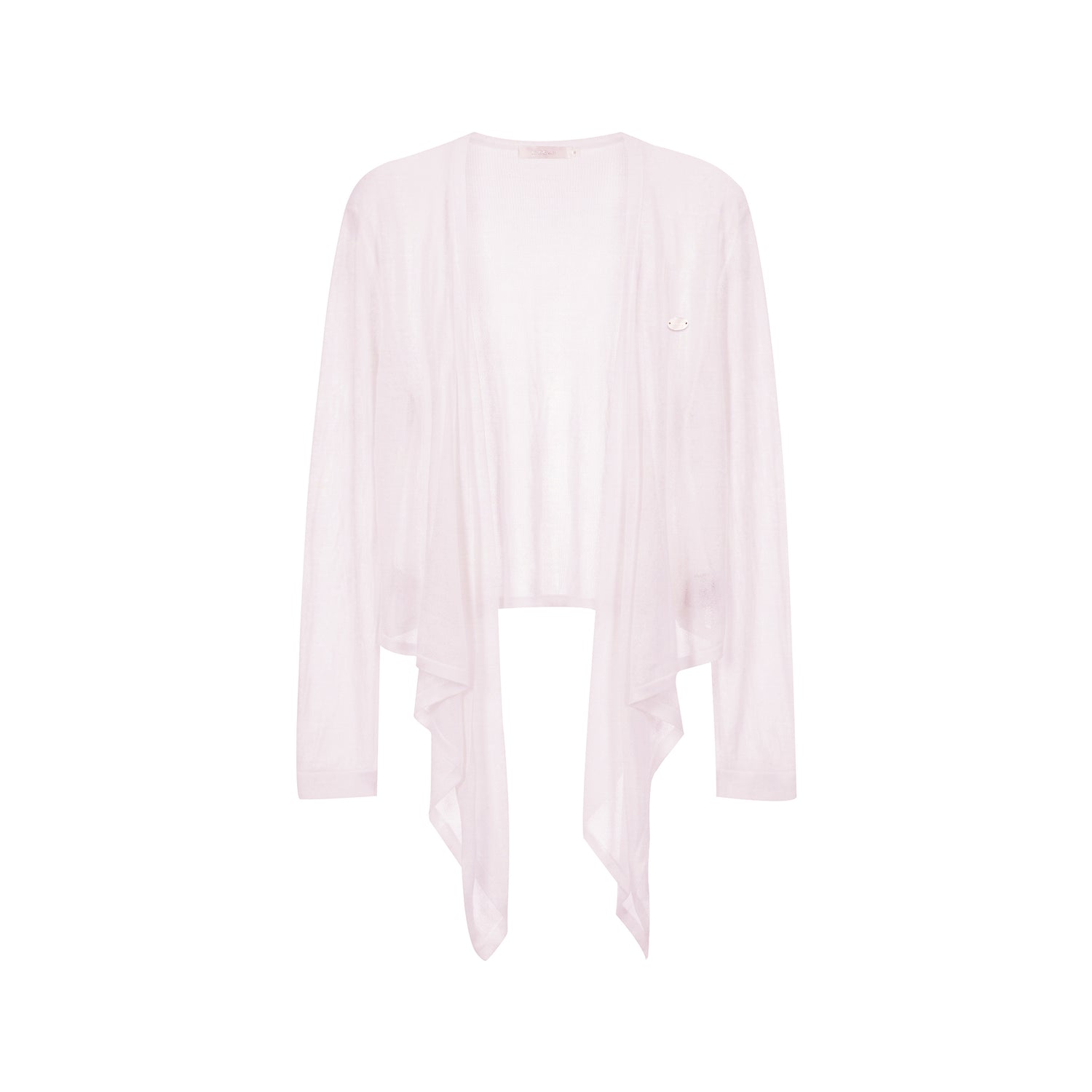 16DEWS 16D26341 Lightweight Layering Sheer Knit Cardigan