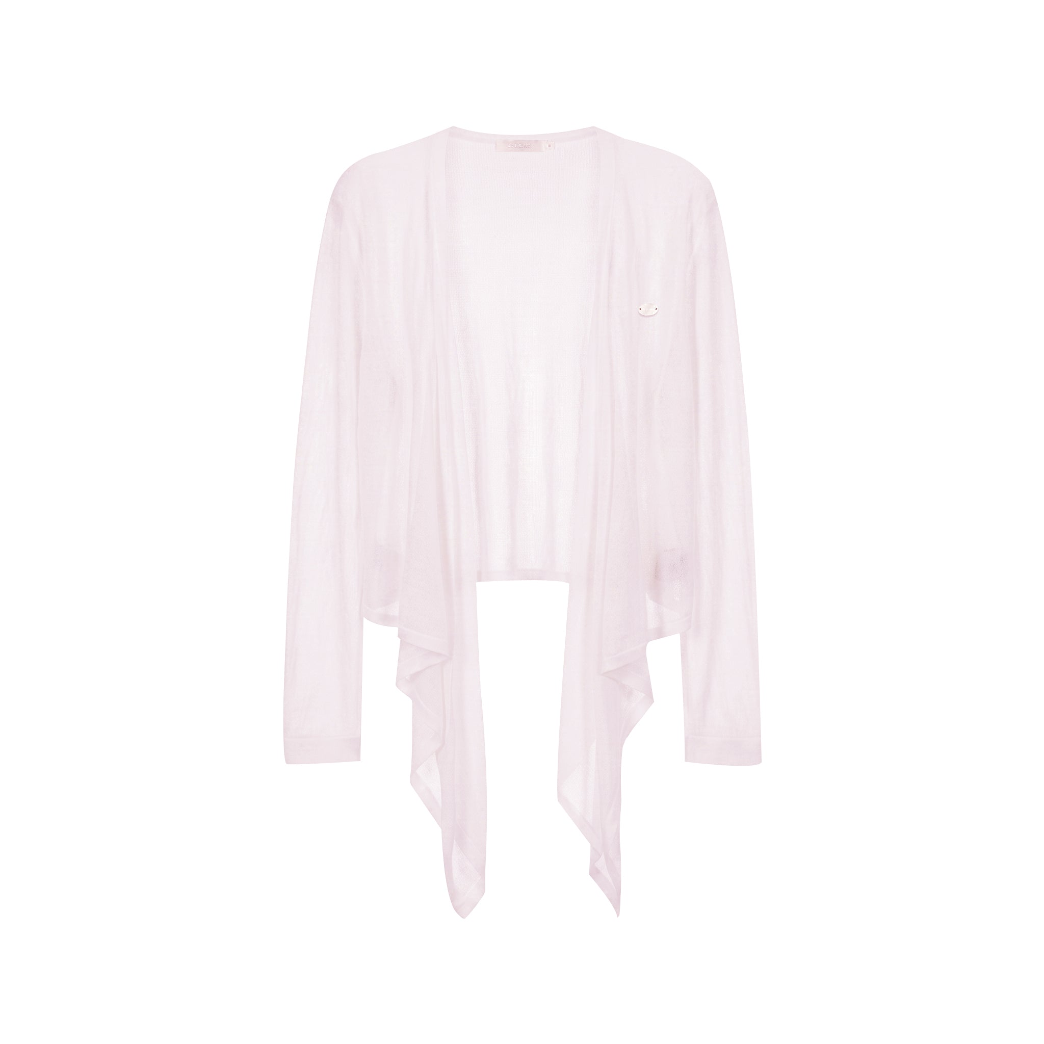 16DEWS 16D26341 Lightweight Layering Sheer Knit Cardigan