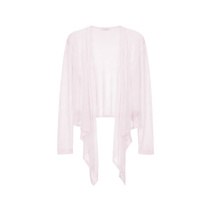 16DEWS 16D26341 Lightweight Layering Sheer Knit Cardigan
