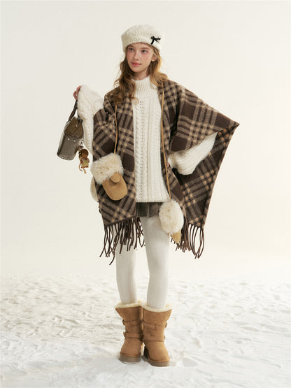 16DEWS 16D25503 High neck twists silhouette pullover sweater