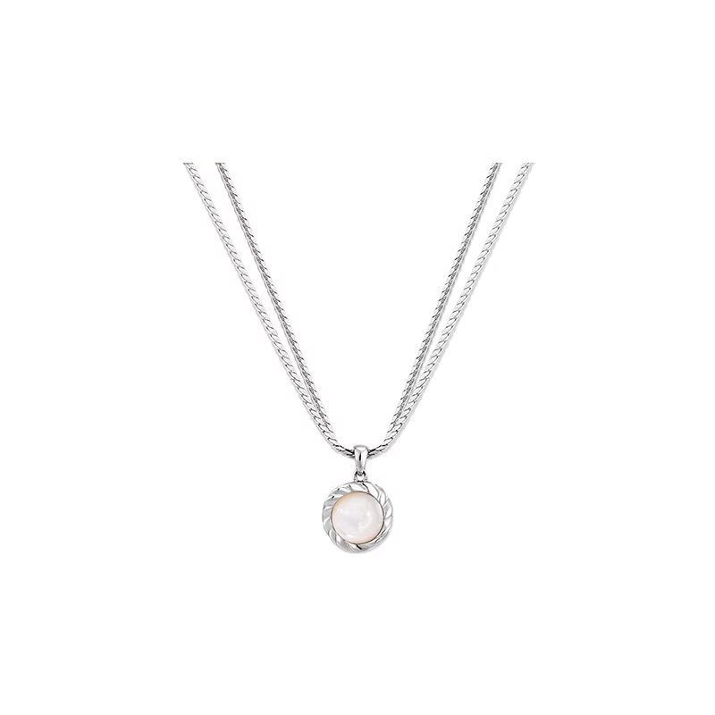 ARSIS Moonlight Snake Bone Necklace