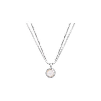 ARSIS Moonlight Snake Bone Necklace