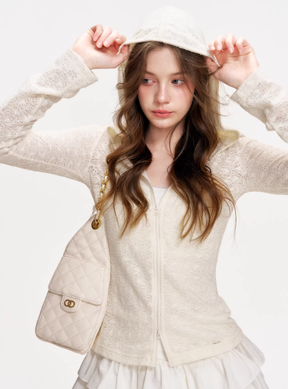 Kroche KWF4003 Hollow texture hoodie