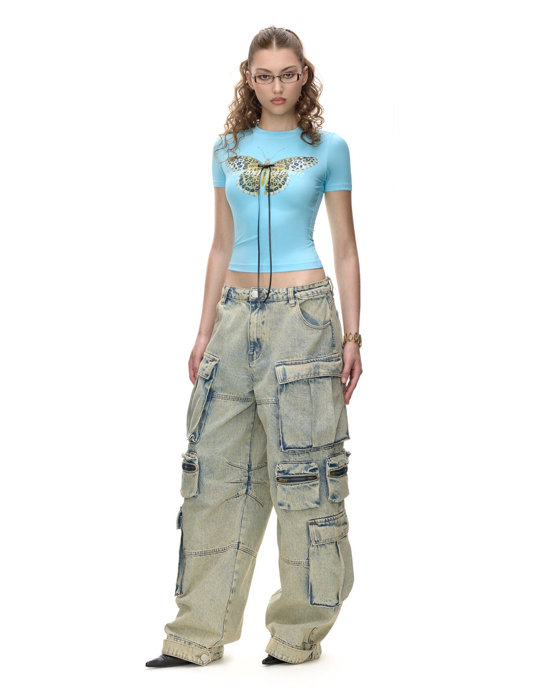 Bupbes MARGO DENIM TROUSERS (2COLOR)