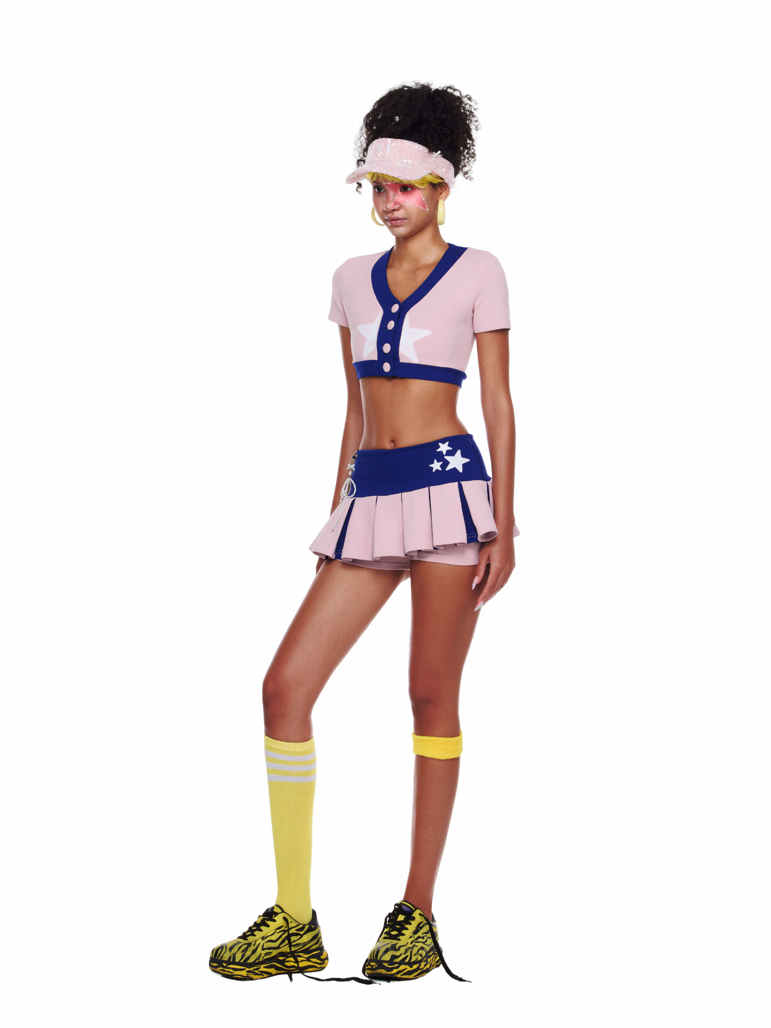 Wet Avocado Cheerleader Set