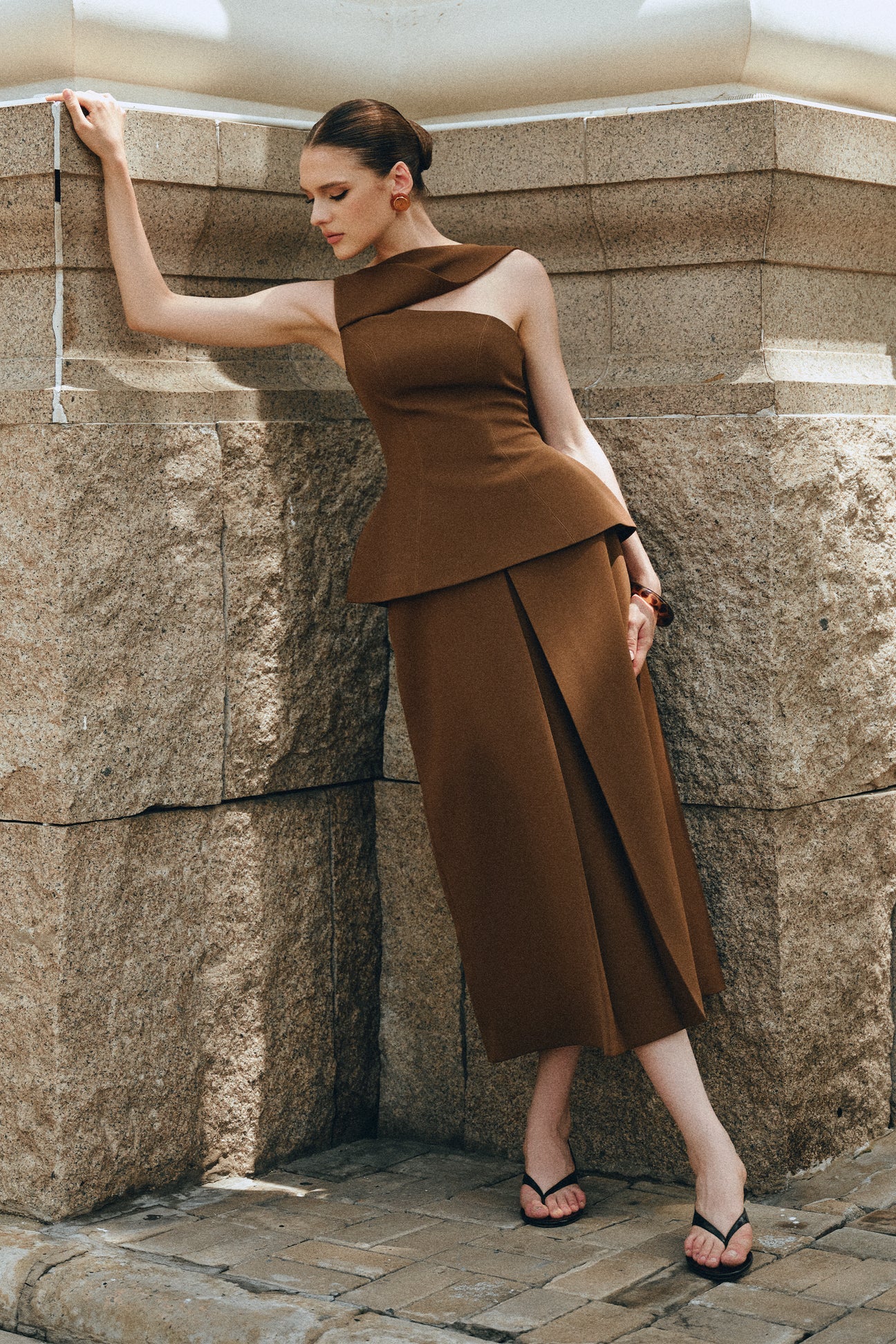 CICI SEREN Shoulder-scarf Set