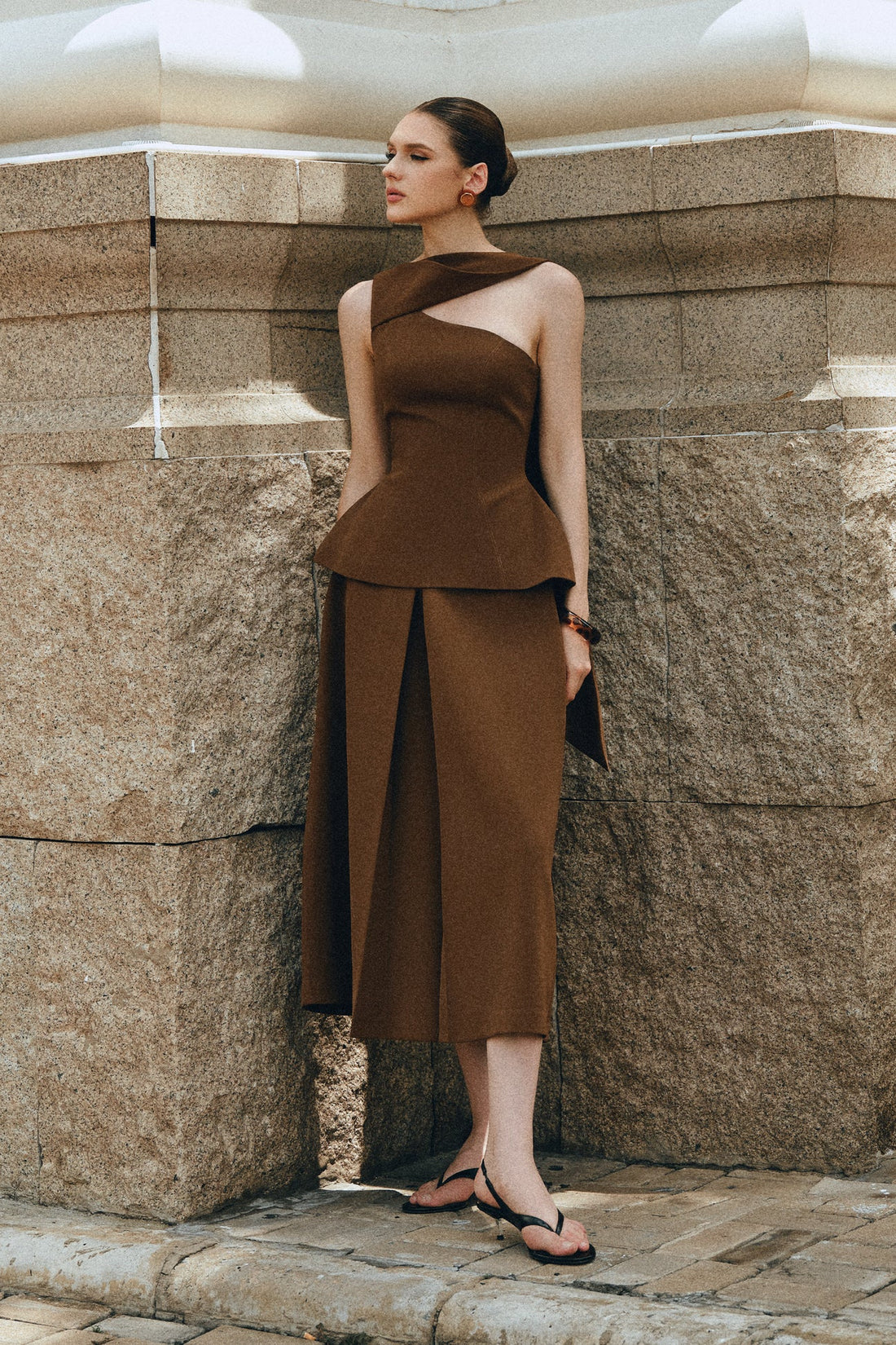 CICI SEREN Shoulder-scarf Set