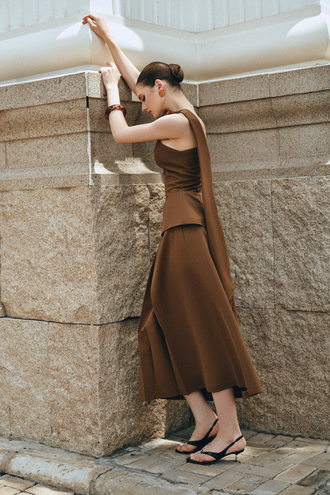 CICI SEREN Shoulder-scarf Set