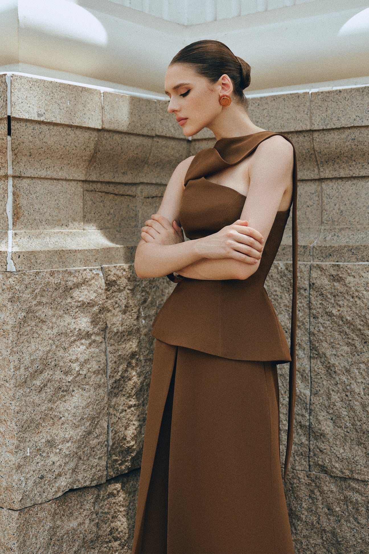 CICI SEREN Shoulder-scarf Set