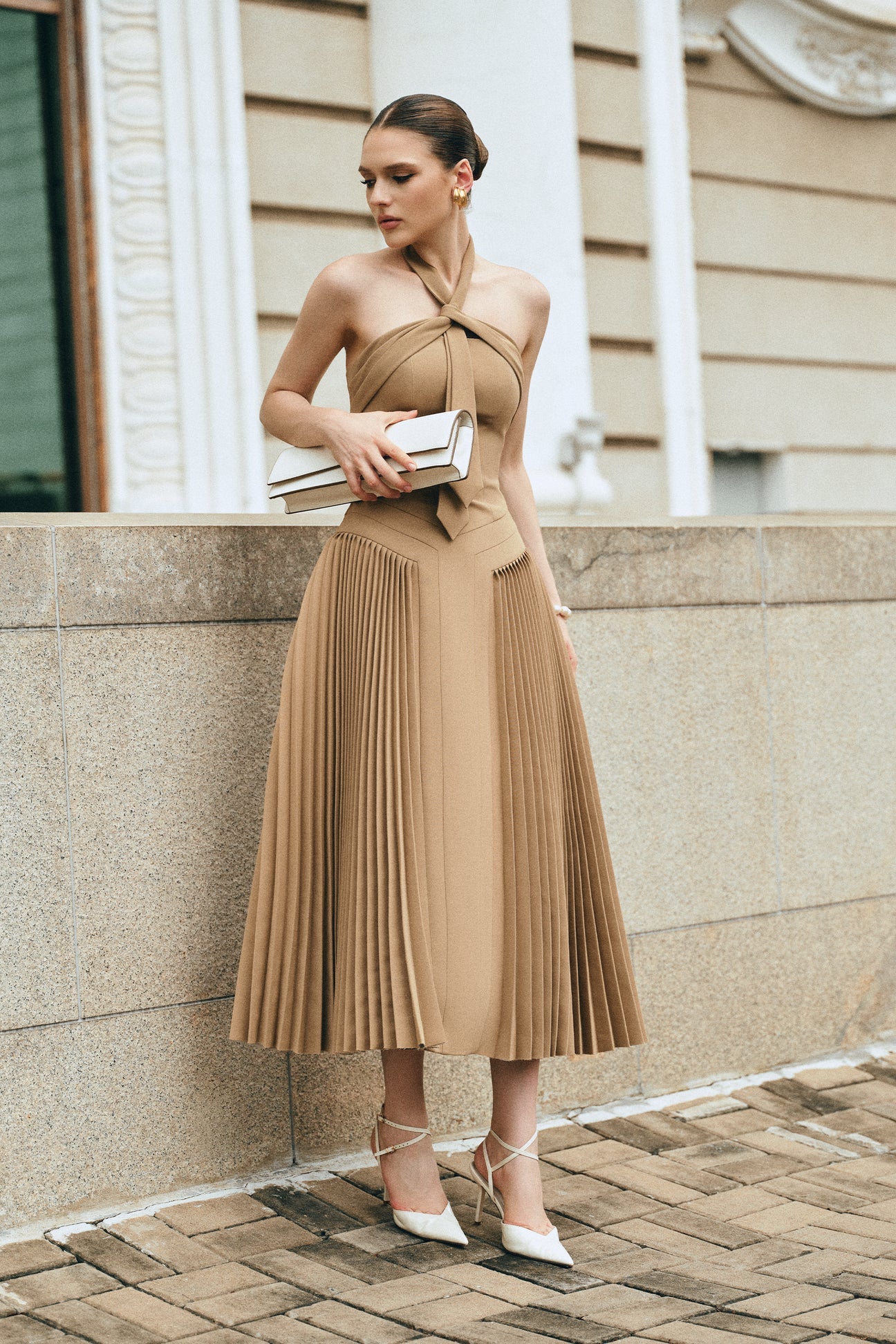 CICI EVARA LIORA Midi Dress