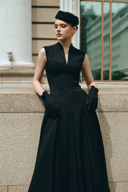 CICI SOLENNE Midi Dress