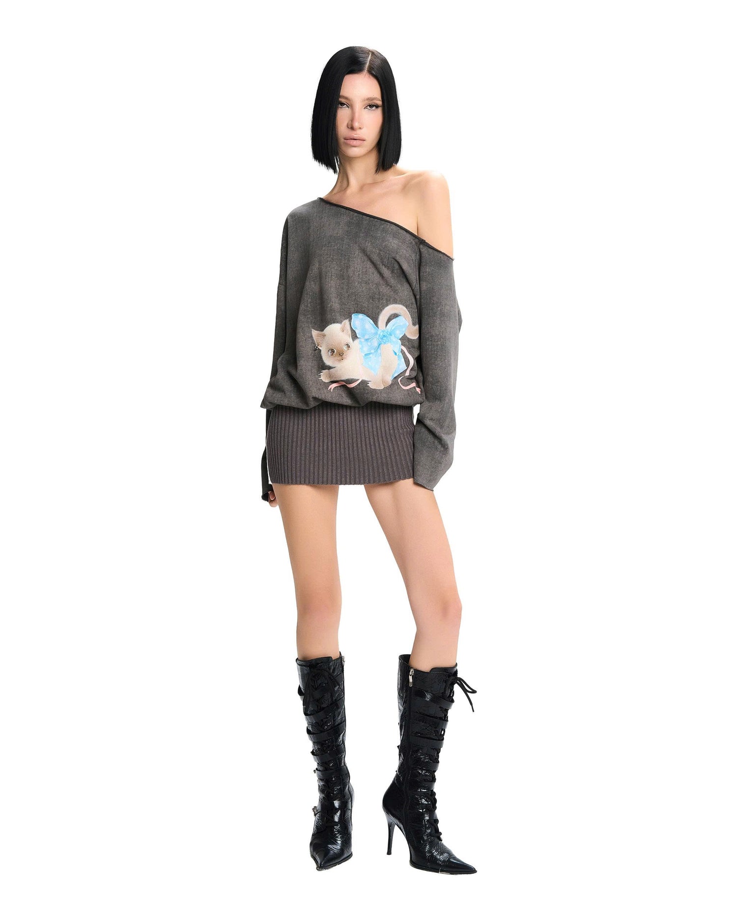 LSOUL LING DRESS (GREY)