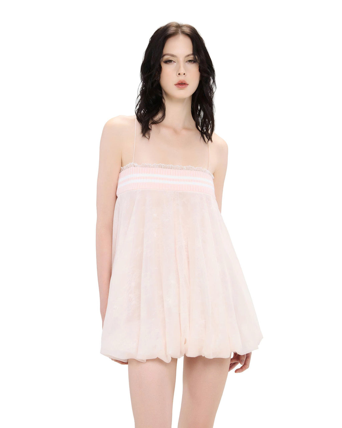 LSOUL MOUDY DRESS (PINK)