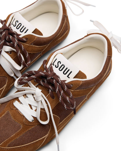 LSOUL BOW SNEAKER (BROWN)