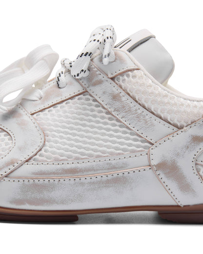 LSOUL BOW SNEAKER (SILVER)