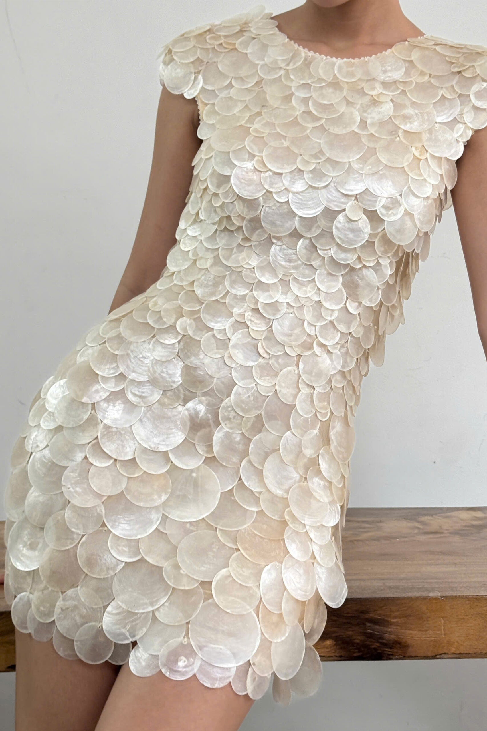 DATT GEM SHELL MINI DRESS
