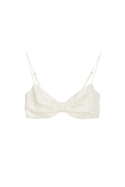 DATT FAIRY CHIFFON SHIRT &amp; OPAL SHELL SKIRT &amp; RIBBON BRA