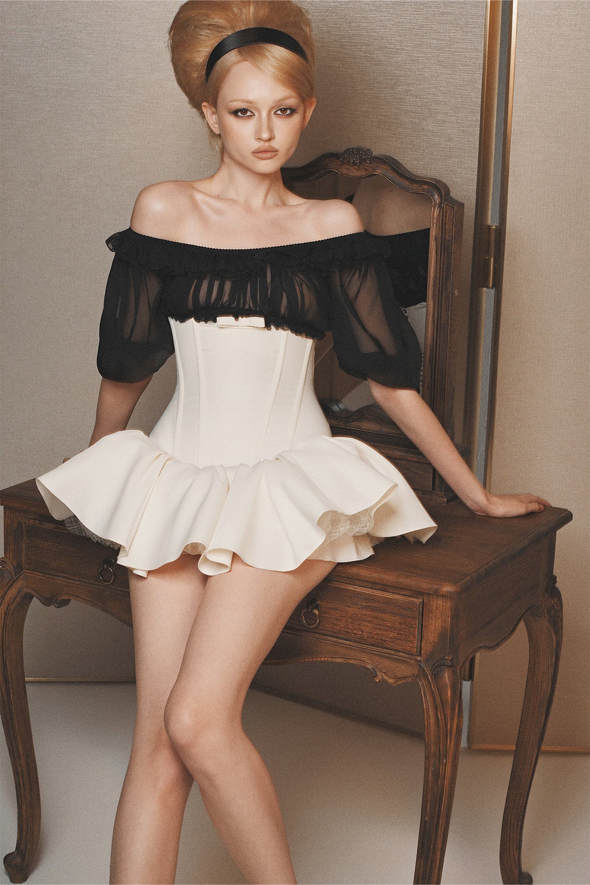 DATT WILDROSE CORSET DRESS