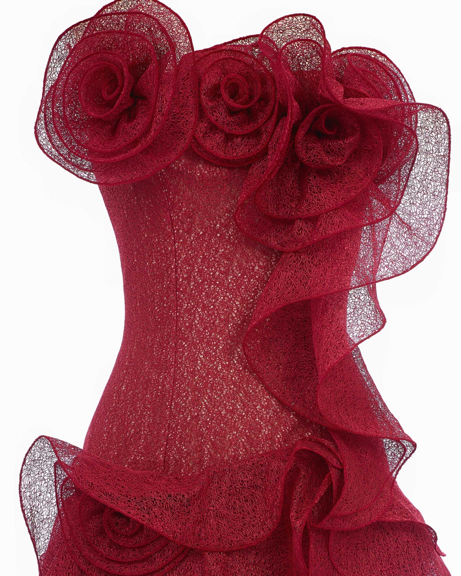 MUST HAVE Asymetrical tiered mullet dress