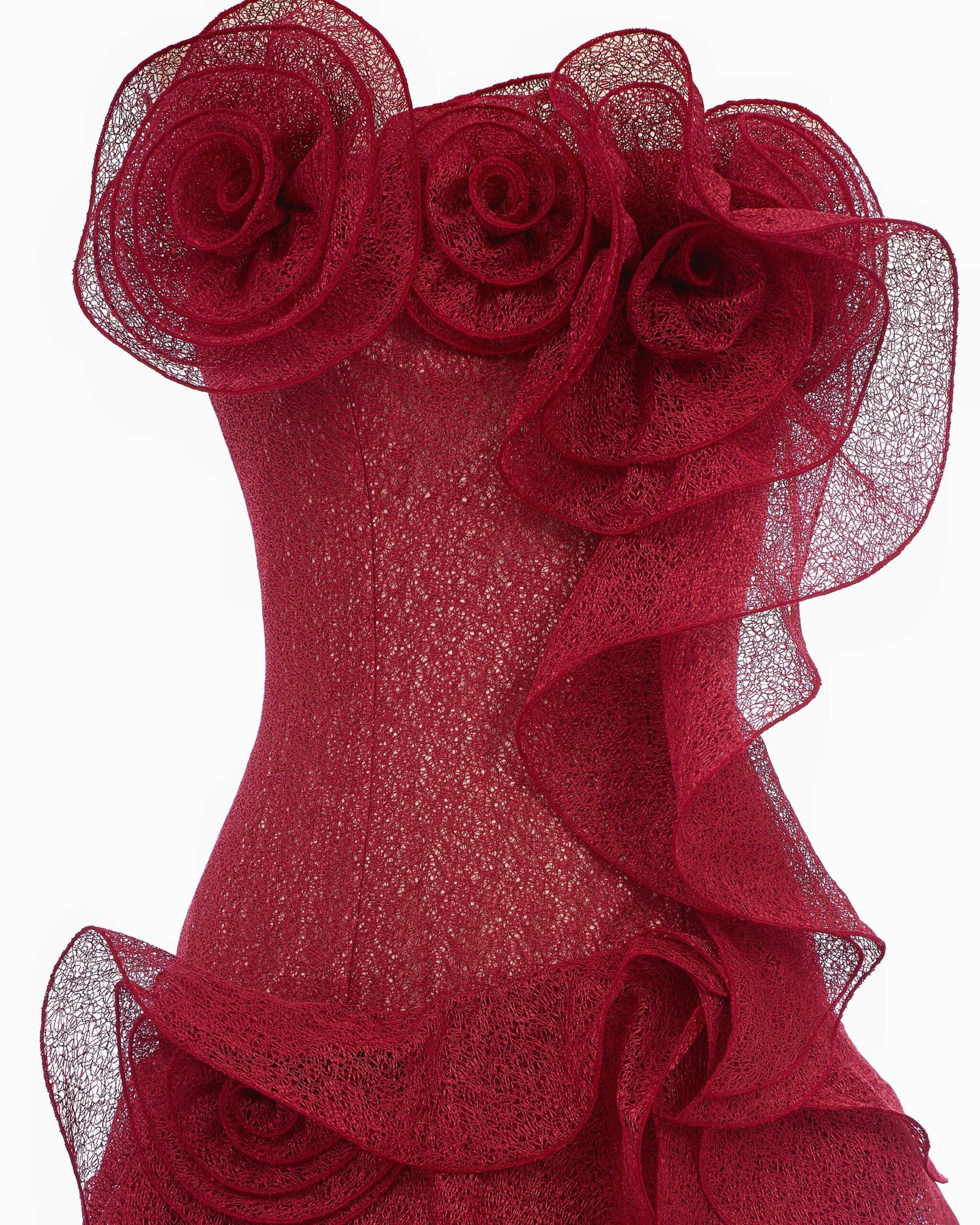 MUST HAVE Asymetrical tiered mullet dress