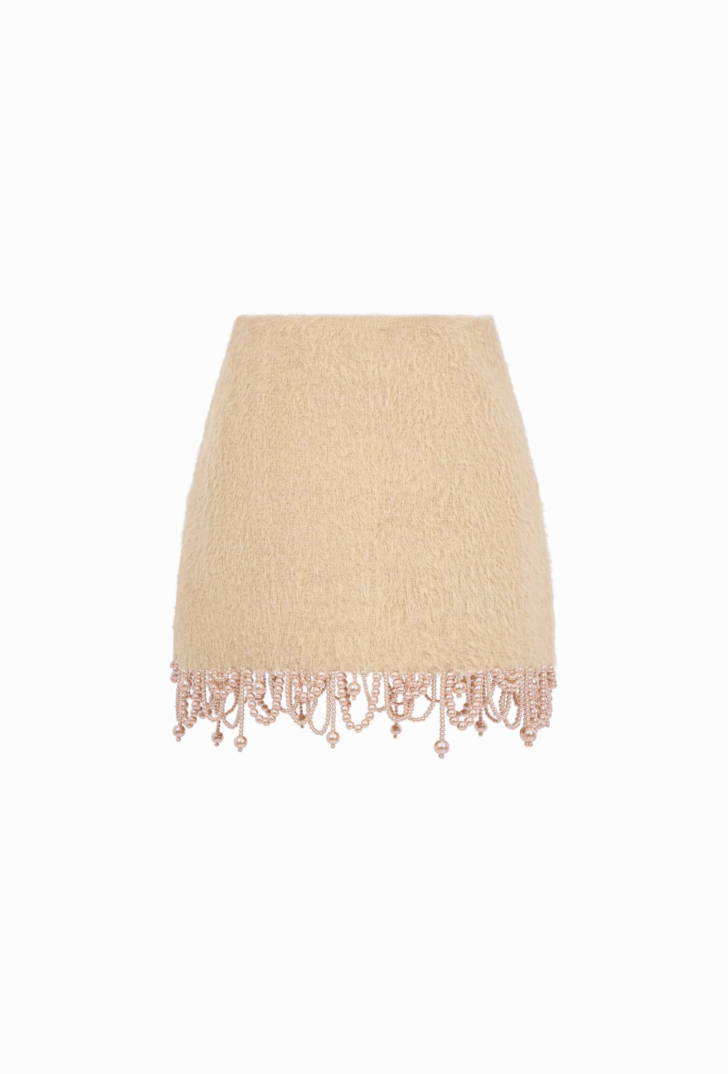 MUST HAVE Pearl fringe nude beige set (Seperate)