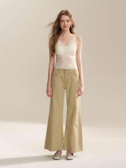 16DEWS 16D246072 Soft lace slim fit suspender