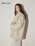 SHEERLUCK Cassie Eco eco-friendly fur coat